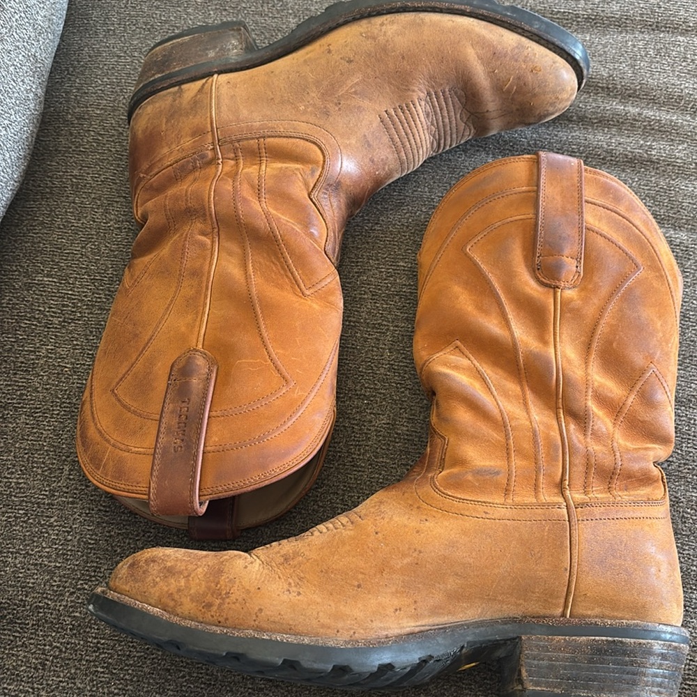 Tecovas Tan Cowboy Boots